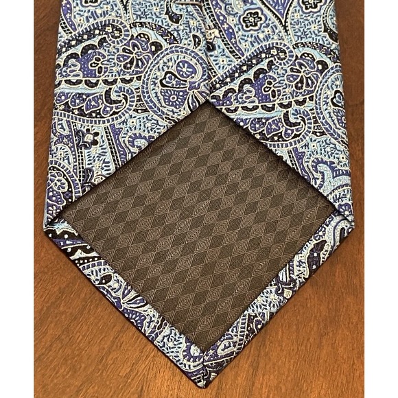 Murray’s Blue Hand Made 100% Silk Men’s Neck Tie Made In China - Picture 2 of 9